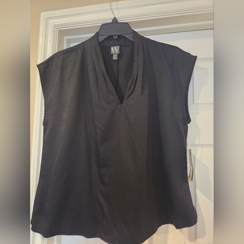Worthington Black Blouse